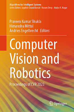 Livre Relié Computer Vision and Robotics de 