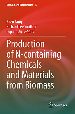 Couverture cartonnée Production of N-containing Chemicals and Materials from Biomass de 