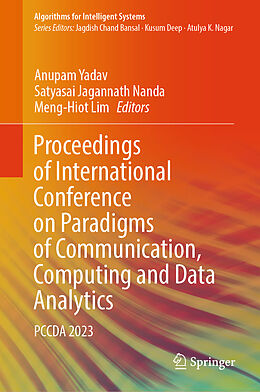 Livre Relié Proceedings of International Conference on Paradigms of Communication, Computing and Data Analytics de 