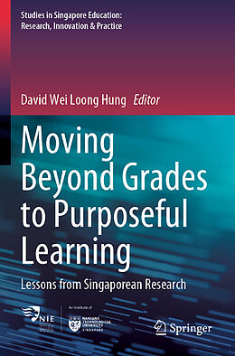 Couverture cartonnée Moving Beyond Grades to Purposeful Learning de 