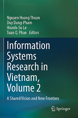 Couverture cartonnée Information Systems Research in Vietnam, Volume 2 de 