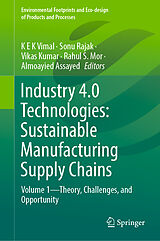 eBook (pdf) Industry 4.0 Technologies: Sustainable Manufacturing Supply Chains de 