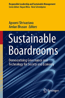 Livre Relié Sustainable Boardrooms de 