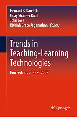 Livre Relié Trends in Teaching-Learning Technologies de 