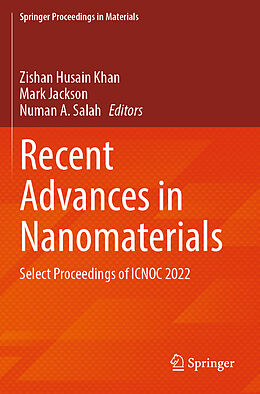 Couverture cartonnée Recent Advances in Nanomaterials de 