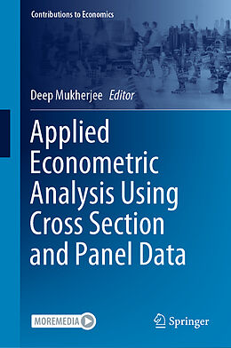 Livre Relié Applied Econometric Analysis Using Cross Section and Panel Data de 