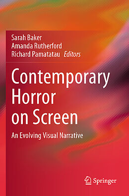 Couverture cartonnée Contemporary Horror on Screen de 