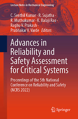 eBook (pdf) Advances in Reliability and Safety Assessment for Critical Systems de 