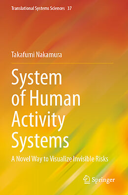 Kartonierter Einband System of Human Activity Systems von Takafumi Nakamura