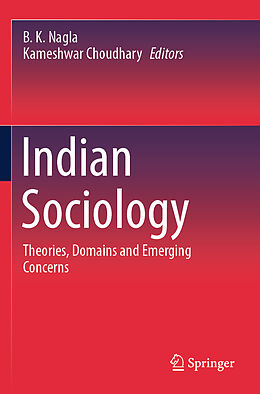 Couverture cartonnée Indian Sociology de 