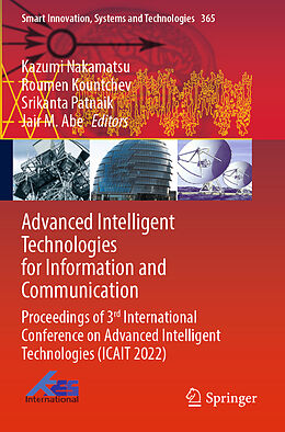 Couverture cartonnée Advanced Intelligent Technologies for Information and Communication de 