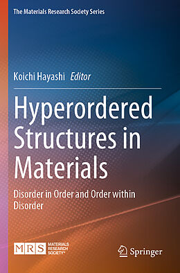 Couverture cartonnée Hyperordered Structures in Materials de 