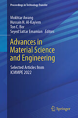 eBook (pdf) Advances in Material Science and Engineering de 