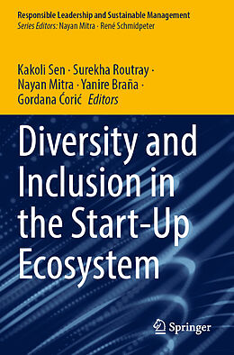 Couverture cartonnée Diversity and Inclusion in the Start-Up Ecosystem de 