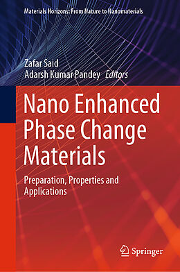 Livre Relié Nano Enhanced Phase Change Materials de 