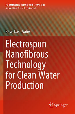 Couverture cartonnée Electrospun Nanofibrous Technology for Clean Water Production de 