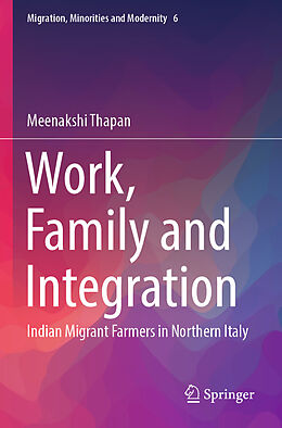 Couverture cartonnée Work, Family and Integration de Meenakshi Thapan