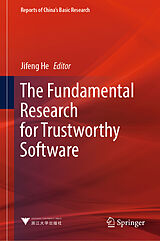 eBook (pdf) The Fundamental Research for Trustworthy Software de 