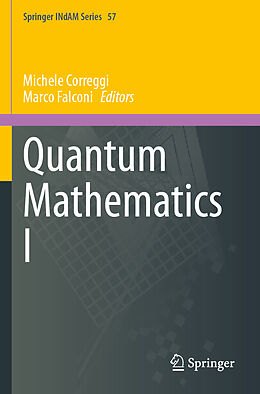 Couverture cartonnée Quantum Mathematics I de 