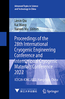 Couverture cartonnée Proceedings of the 28th International Cryogenic Engineering Conference and International Cryogenic Materials Conference 2022 de 