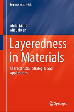 Livre Relié Layeredness in Materials de Alia Jabeen, Abdul Majid