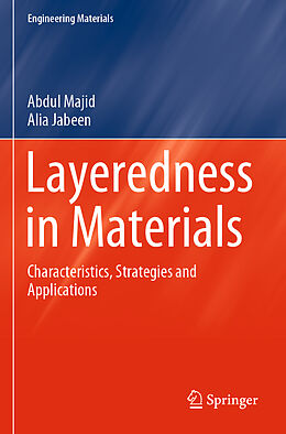 Couverture cartonnée Layeredness in Materials de Alia Jabeen, Abdul Majid