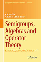eBook (pdf) Semigroups, Algebras and Operator Theory de 
