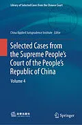 E-Book (pdf) Selected Cases from the Supreme People's Court of the People's Republic of China von 