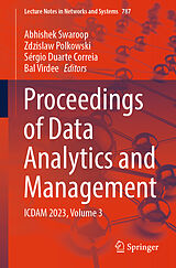 eBook (pdf) Proceedings of Data Analytics and Management de 