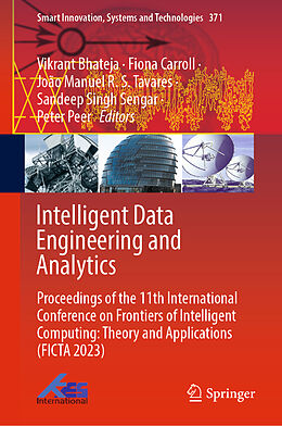 Livre Relié Intelligent Data Engineering and Analytics de 