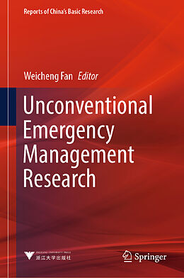 Livre Relié Unconventional Emergency Management Research de 