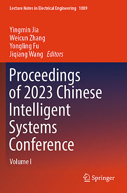 Couverture cartonnée Proceedings of 2023 Chinese Intelligent Systems Conference de 