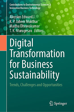 Livre Relié Digital Transformation for Business Sustainability de 