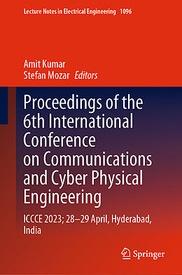 Livre Relié Proceedings of the 6th International Conference on Communications and Cyber Physical Engineering de 