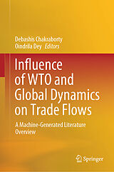 eBook (pdf) Influence of WTO and Global Dynamics on Trade Flows de 