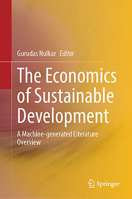 Livre Relié The Economics of Sustainable Development de 