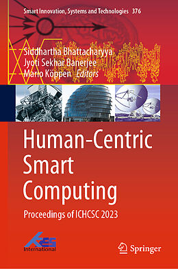 Livre Relié Human-Centric Smart Computing de 