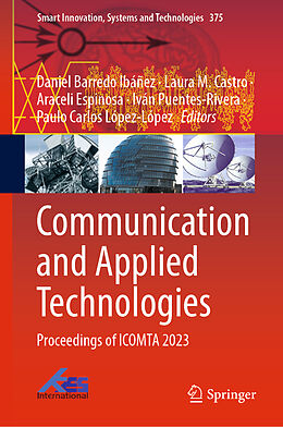 Livre Relié Communication and Applied Technologies de 