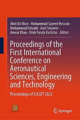 Livre Relié Proceedings of the First International Conference on Aeronautical Sciences, Engineering and Technology de 