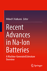 Livre Relié Recent Advances in Na-Ion Batteries de 