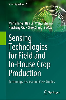 Livre Relié Sensing Technologies for Field and In-House Crop Production de 