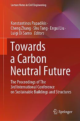 Livre Relié Towards a Carbon Neutral Future de 