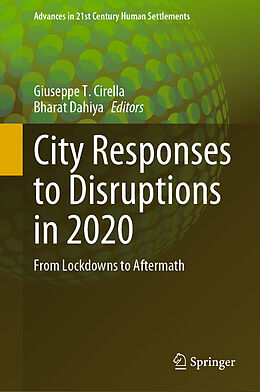 Fester Einband City Responses to Disruptions in 2020 von 
