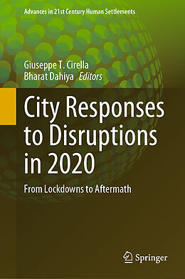 Livre Relié City Responses to Disruptions in 2020 de 