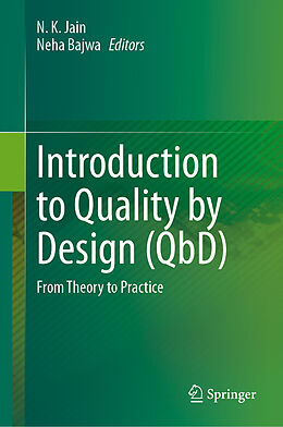Fester Einband Introduction to Quality by Design (QbD) von 