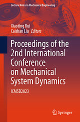 eBook (pdf) Proceedings of the 2nd International Conference on Mechanical System Dynamics de 