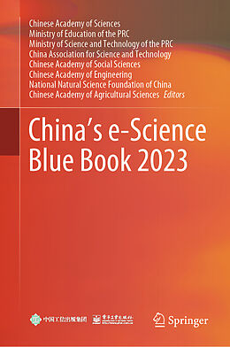 Livre Relié China s e-Science Blue Book 2023 de 