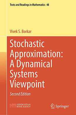 Livre Relié Stochastic Approximation: A Dynamical Systems Viewpoint de Vivek S. Borkar