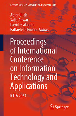 Couverture cartonnée Proceedings of International Conference on Information Technology and Applications de 