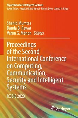 Couverture cartonnée Proceedings of the Second International Conference on Computing, Communication, Security and Intelligent Systems de 